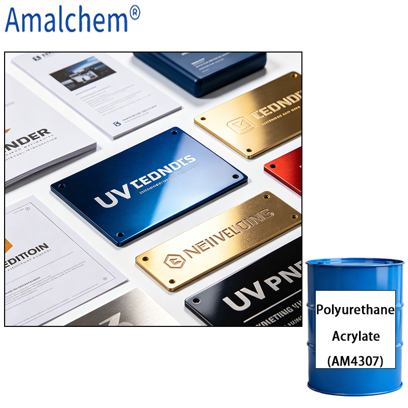 AM4307 ультрафиолетовый полиуретановый акрилат олигомер — превосходная эффективность маттинга и уменьшенный запах для высокопроизводительных ультрафиолетовых покрытий и применения чернил